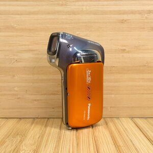 Panasonic HX-WA10 Waterproof Dual Camcorder, FOR PARTS OR REPAIR! Sold As Is!